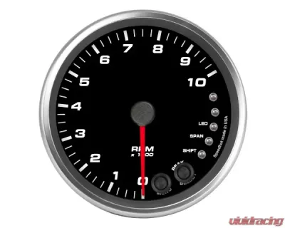 SpeedHut Tachometer Gauge 10K RPM Shift-light - GR4-TACH-03
