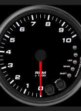 SpeedHut Tachometer Gauge 10K RPM Shift-light                                     - GR4-TACH-03 - Image 2