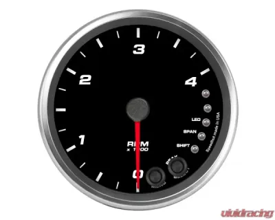 SpeedHut Tachometer Gauge 4K RPM Shift-light - GR4-TACH-06