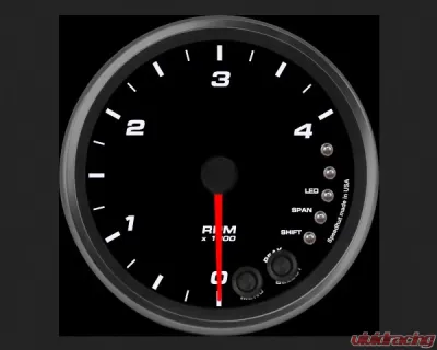 SpeedHut Tachometer Gauge 4K RPM Shift-light - GR4-TACH-06