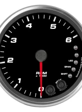 SpeedHut Tachometer Gauge 6K RPM Shift-light                                     - GR4-TACH-08 - Image 2
