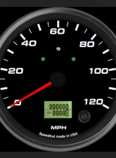SpeedHut Speedometer Gauge 120mph Programmable | with Turn Signal and High Beam                                     - GR4.5-SPEEDO-01T - Image 2