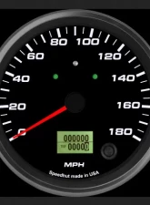 SpeedHut Speedometer Gauge 180mph Programmable | with Turn Signal and High Beam                                     - GR4.5-SPEEDO-05T - Image 2