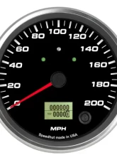 SpeedHut Speedometer Gauge 200mph Programmable | with Turn Signal and High Beam                                     - GR4.5-SPEEDO-06T - Image 5