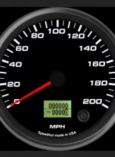 SpeedHut Speedometer Gauge 200mph Programmable                                     - GR4.5-SPEEDO-06 - Image 2