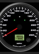 SpeedHut Speedometer Gauge 260mph Programmable | with Turn Signal and High Beam                                     - GR4.5-SPEEDO-10T - Image 2