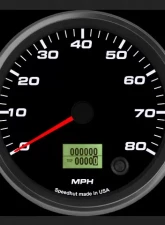 SpeedHut Speedometer Gauge 80mph Programmable                                     - GR4.5-SPEEDO-15 - Image 2