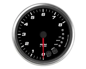 SpeedHut Tachometer Gauge 8K RPM Shift-light Pedestal Mount