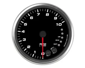 SpeedHut Tachometer Gauge 10K RPM Shift-light Dash Mount