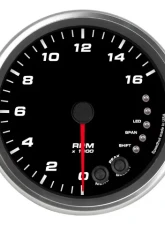 SpeedHut Tachometer Gauge 16K RPM Shift-light Pedestal Mount                                     - GR4.5-TACH-07-PM - Image 4