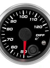 SpeedHut Diff Temp Gauge 50-125C Metric with Warning                                     - GRM-DIFF-01 - Image 5