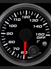 SpeedHut Diff Temp Gauge 60-150C Metric with Warning                                     - GRM-DIFF-02 - Image 2