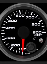 SpeedHut EGT Temp Gauge 100-900C Metric with Warning                                     - GRM-EGT-01 - Image 2