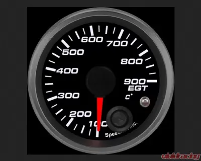 SpeedHut EGT Temp Gauge 100-900C Metric with Warning - GRM-EGT-01