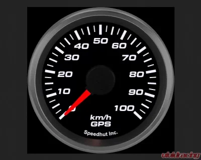 SpeedHut GPS Speedometer Gauge 100kmh Metric - GRM2-GPS-01