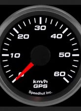 SpeedHut GPS Speedometer Gauge 60kmh Metric                                     - GRM2-GPS-02 - Image 2