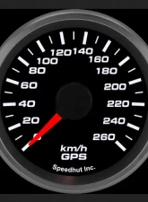 SpeedHut GPS Speedometer Gauge 260kmh Metric                                     - GRM2-GPS-05 - Image 2