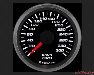 SpeedHut GPS Speedometer Gauge 300kmh Metric - GRM2-GPS-06