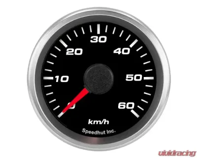 SpeedHut Speedometer Gauge 60kmh Metric Programmable - GRM2-SPEEDO-02