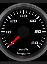 SpeedHut Speedometer Gauge 60kmh Metric Programmable                                     - GRM2-SPEEDO-02 - Image 2