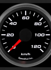 SpeedHut Speedometer Gauge 120kmh Metric Programmable                                     - GRM2-SPEEDO-03 - Image 2