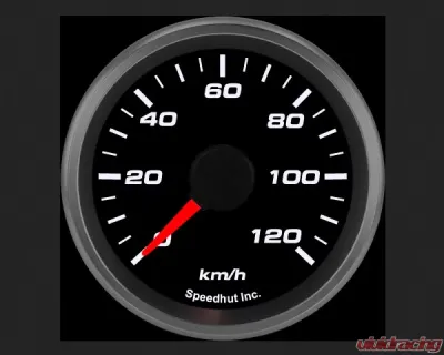 SpeedHut Speedometer Gauge 120kmh Metric Programmable - GRM2-SPEEDO-03