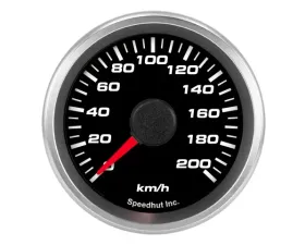 SpeedHut Speedometer Gauge 200kmh Metric Programmable