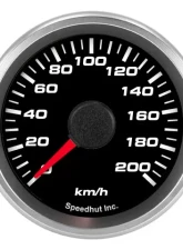 SpeedHut Speedometer Gauge 200kmh Metric Programmable                                     - GRM2-SPEEDO-04 - Image 4