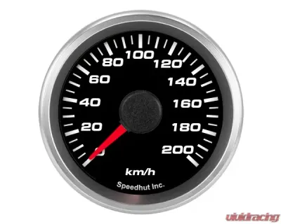 SpeedHut Speedometer Gauge 200kmh Metric Programmable - GRM2-SPEEDO-04
