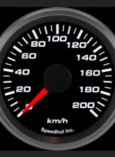 SpeedHut Speedometer Gauge 200kmh Metric Programmable                                     - GRM2-SPEEDO-04 - Image 2