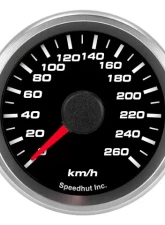 SpeedHut Speedometer Gauge 260kmh Metric Programmable                                     - GRM2-SPEEDO-05 - Image 4