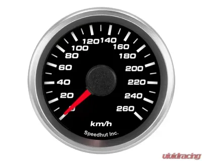 SpeedHut Speedometer Gauge 260kmh Metric Programmable - GRM2-SPEEDO-05