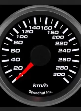 SpeedHut Speedometer Gauge 300kmh Metric Programmable                                     - GRM2-SPEEDO-06 - Image 2
