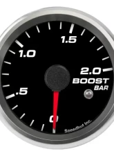 SpeedHut Boost Gauge 0-2bar Metric with Warning                                     - GRM258-BOOST-02 - Image 7