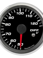 SpeedHut Diff Temp Gauge 50-125C Metric with Warning                                     - GRM258-DIFF-01 - Image 7