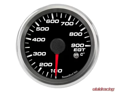 SpeedHut EGT Temp Gauge 100-900C Metric with Warning - GRM258-EGT-01