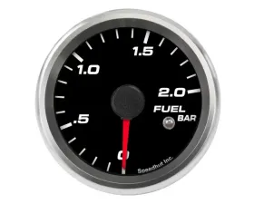 SpeedHut Fuel Pressure Gauge 0-2.0bar Metric with Warning