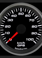 SpeedHut GPS Speedometer Gauge 100kmh Metric                                     - GRM258-GPS-01 - Image 2