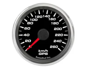 SpeedHut GPS Speedometer Gauge 260kmh Metric