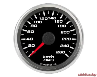 SpeedHut GPS Speedometer Gauge 260kmh Metric - GRM258-GPS-05