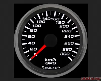 SpeedHut GPS Speedometer Gauge 300kmh Metric - GRM258-GPS-06