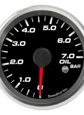 SpeedHut Oil Pressure Gauge 0-7bar Metric with Warning                                     - GRM258-OIL-01 - Image 7