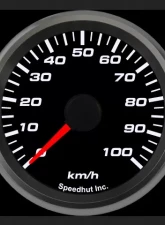 SpeedHut Speedometer Gauge 100kmh Metric Programmable                                     - GRM258-SPEEDO-01 - Image 2
