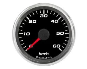 SpeedHut Speedometer Gauge 60kmh Metric Programmable