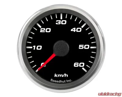 SpeedHut Speedometer Gauge 60kmh Metric Programmable - GRM258-SPEEDO-02