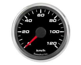 SpeedHut Speedometer Gauge 120kmh Metric Programmable