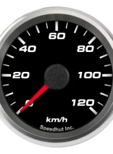 SpeedHut Speedometer Gauge 120kmh Metric Programmable                                     - GRM258-SPEEDO-03 - Image 4