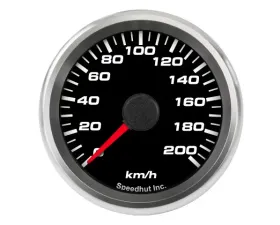 SpeedHut Speedometer Gauge 200kmh Metric Programmable