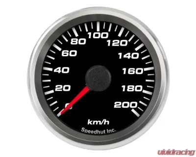 SpeedHut Speedometer Gauge 200kmh Metric Programmable - GRM258-SPEEDO-04