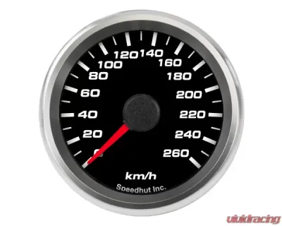 SpeedHut Speedometer Gauge 260kmh Metric Programmable - GRM258-SPEEDO-05